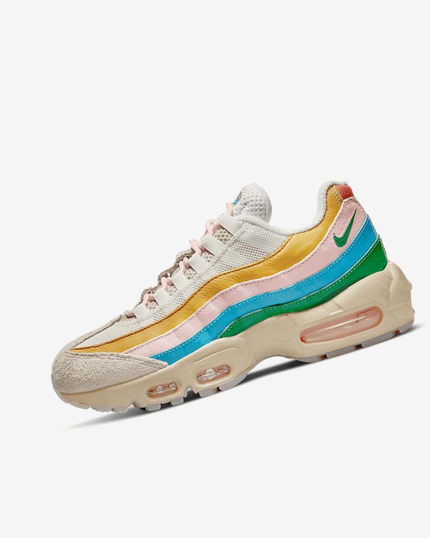 Beige / Multicolor Nike Air Max 95 Women\'s Casual Shoes | CA_2259