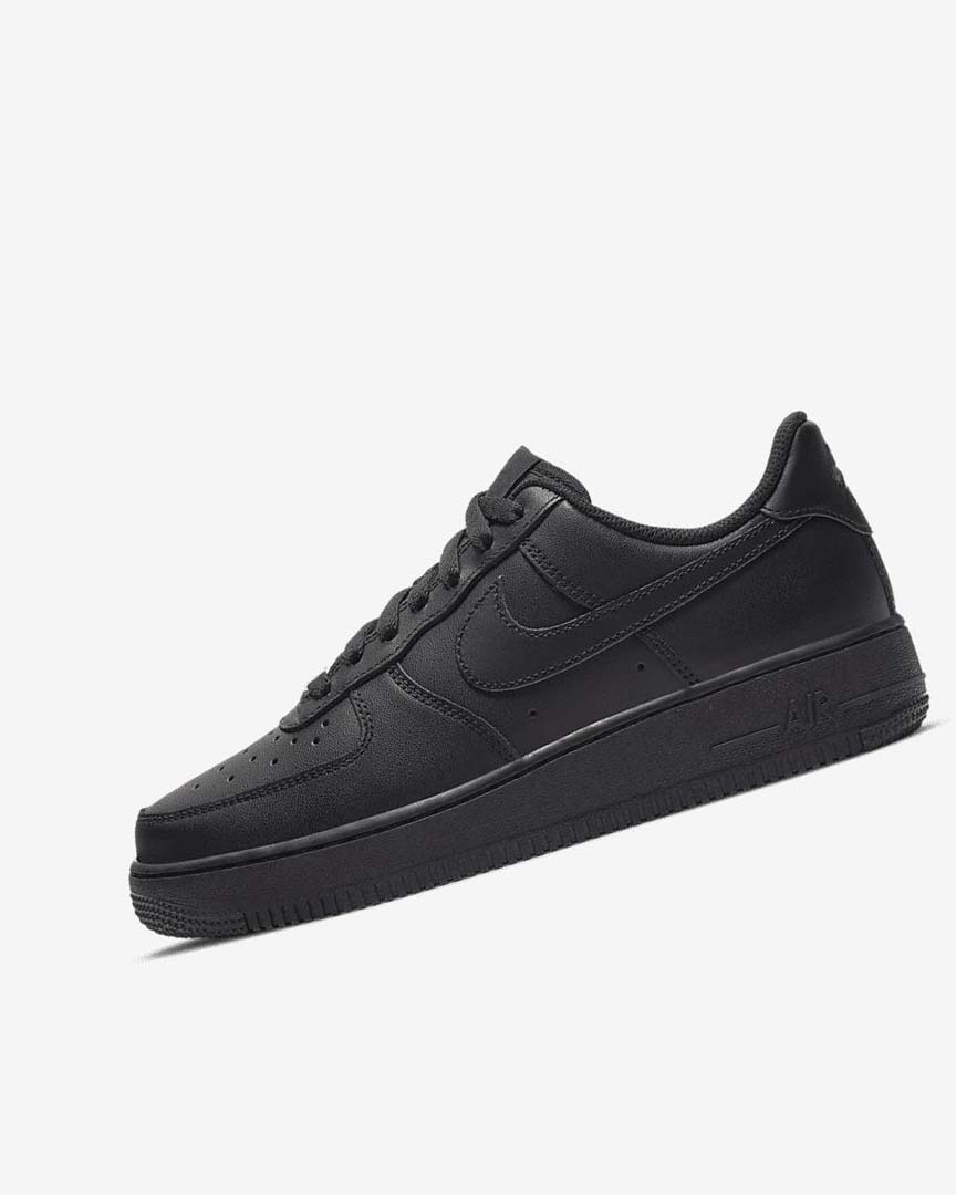 Black / Black / Black / Black Nike Air Force 1 \'07 Women\'s Sneakers | CA_2388