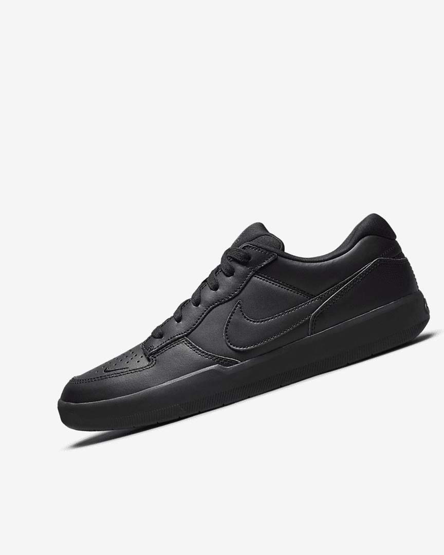 Black / Black / Black / Black Nike SB Force 58 Premium Women\'s Skate Shoes | CA_4940