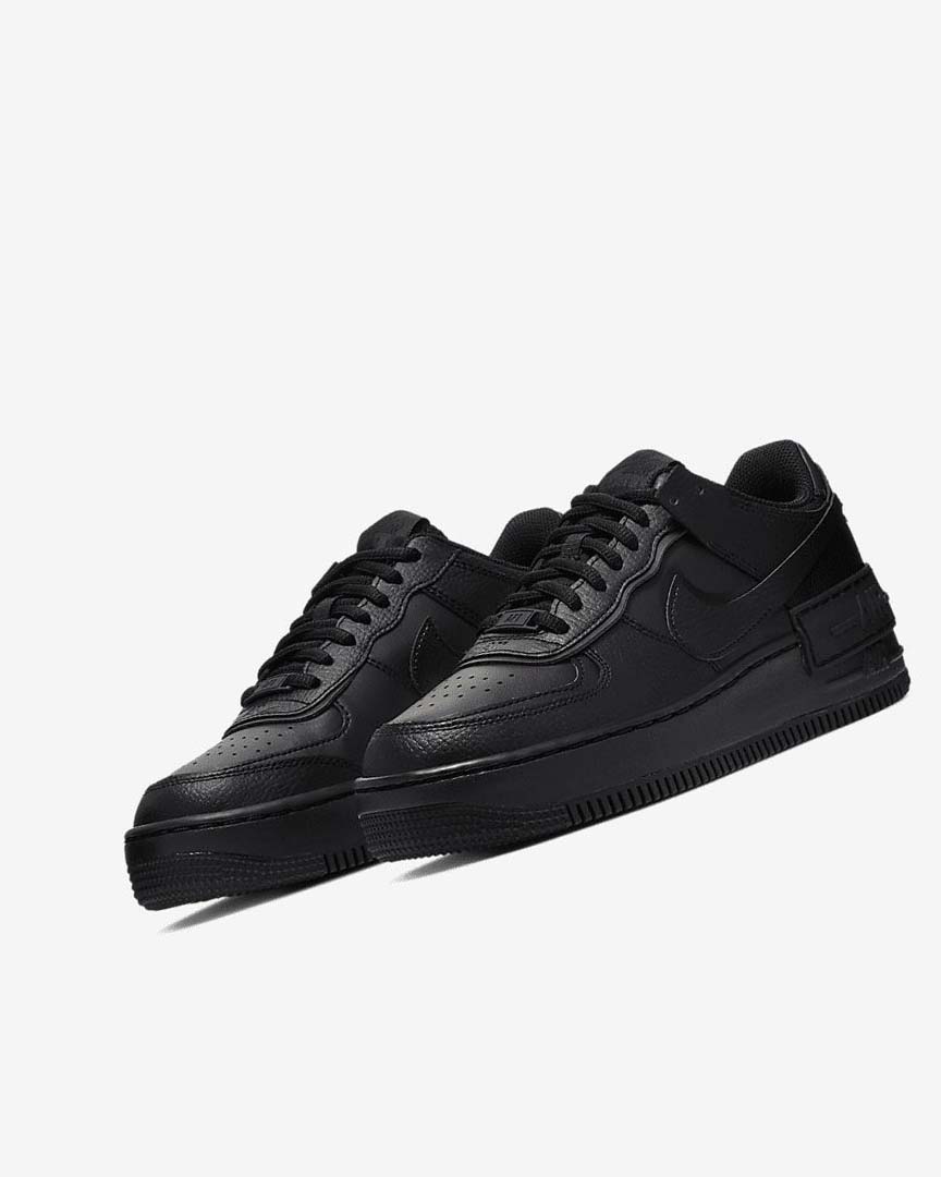 Black / Black / Black Nike Air Force 1 Shadow Women's Sneakers | CA_2929