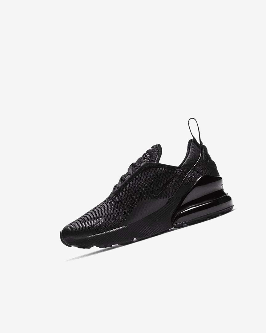 Black / Black / Black Nike Air Max 270 Boys\' Casual Shoes | CA_4692