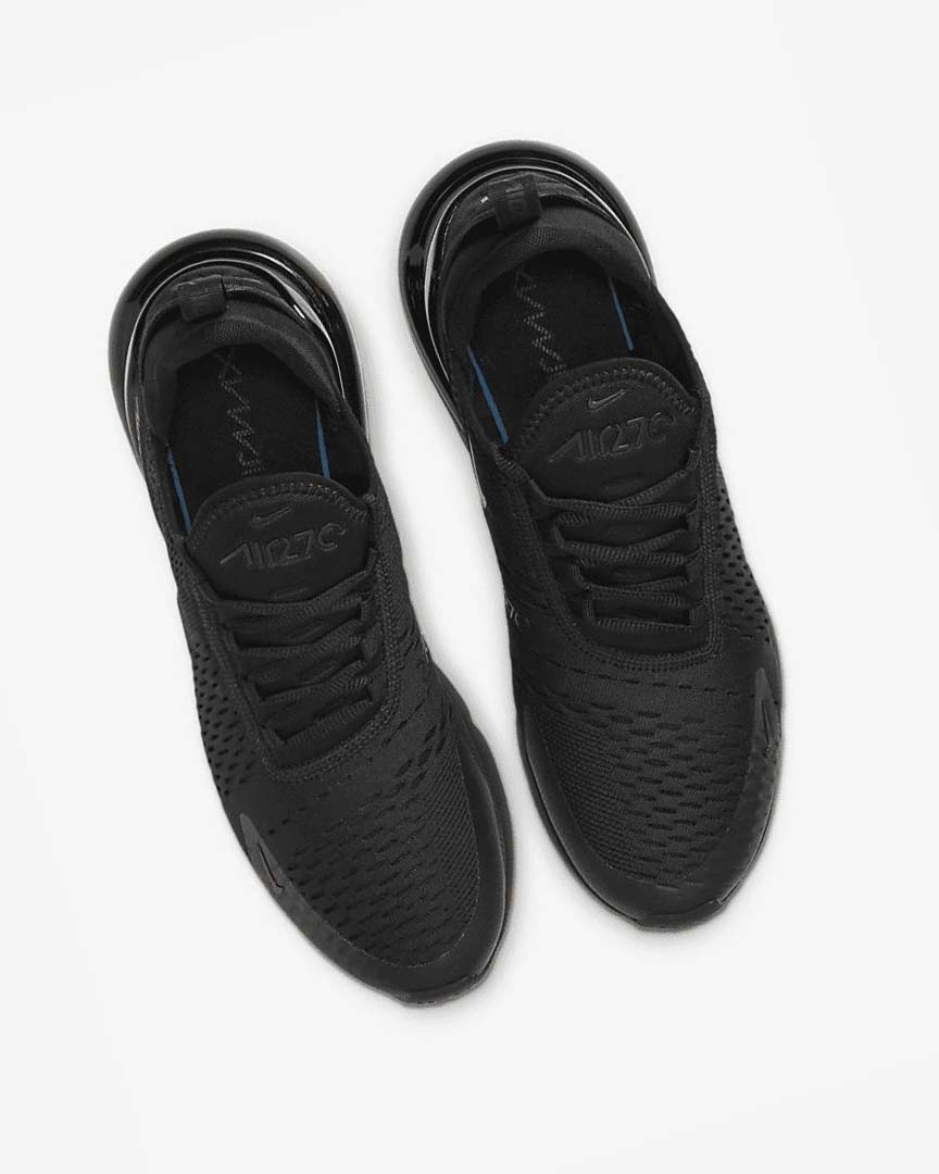 Black / Black / Black Nike Air Max 270 Men's Casual Shoes | CA_1151