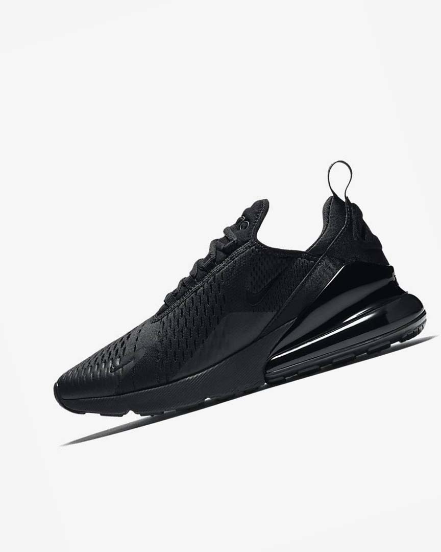 Black / Black / Black Nike Air Max 270 Men\'s Casual Shoes | CA_1151