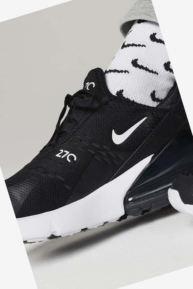 Black / Black / Black Nike Air Max 270 Women's Casual Shoes | CA_5545