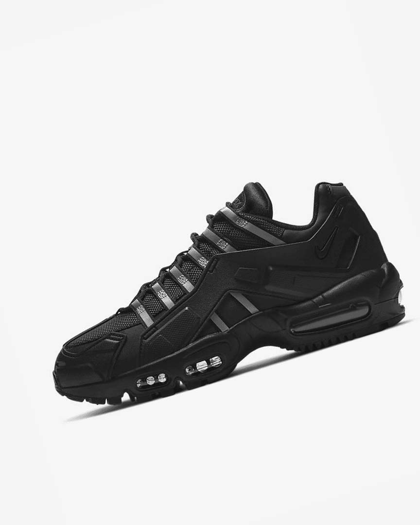 Black / Black / Black Nike Air Max 95 NDSTRKT Men\'s Casual Shoes | CA_2669