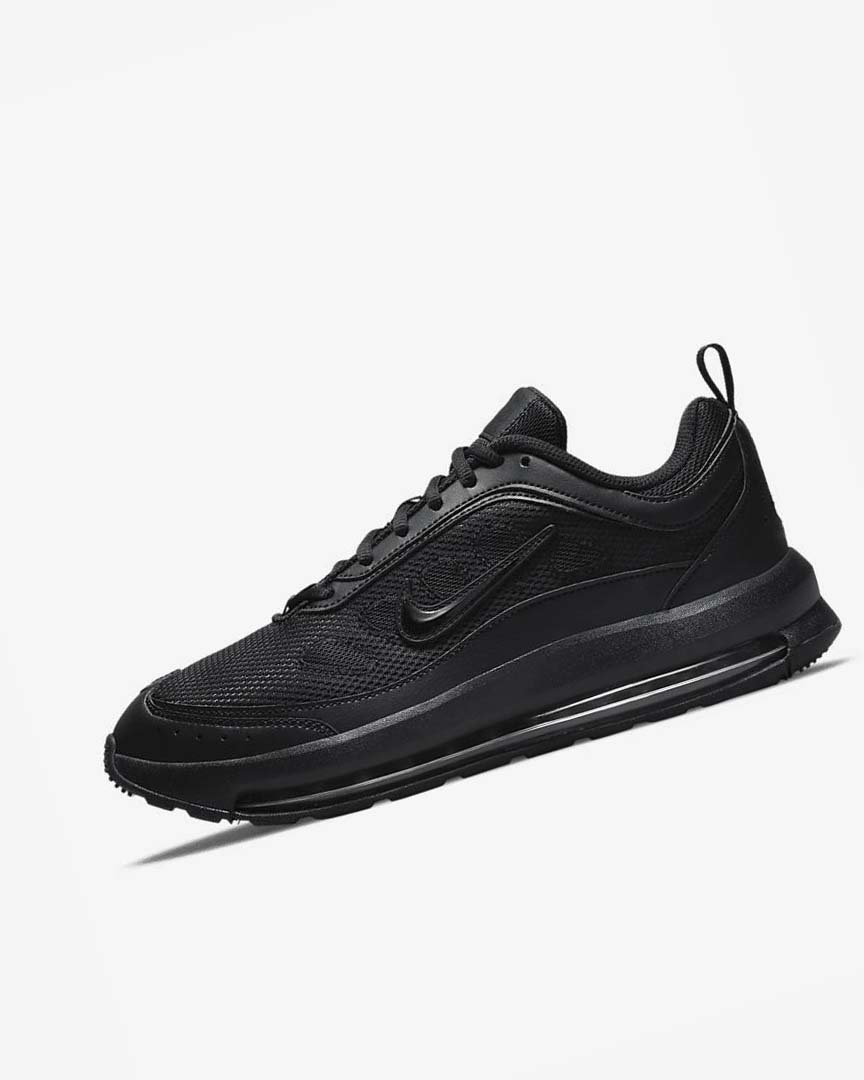 Black / Black / Black Nike Air Max AP Men\'s Sneakers | CA_3147