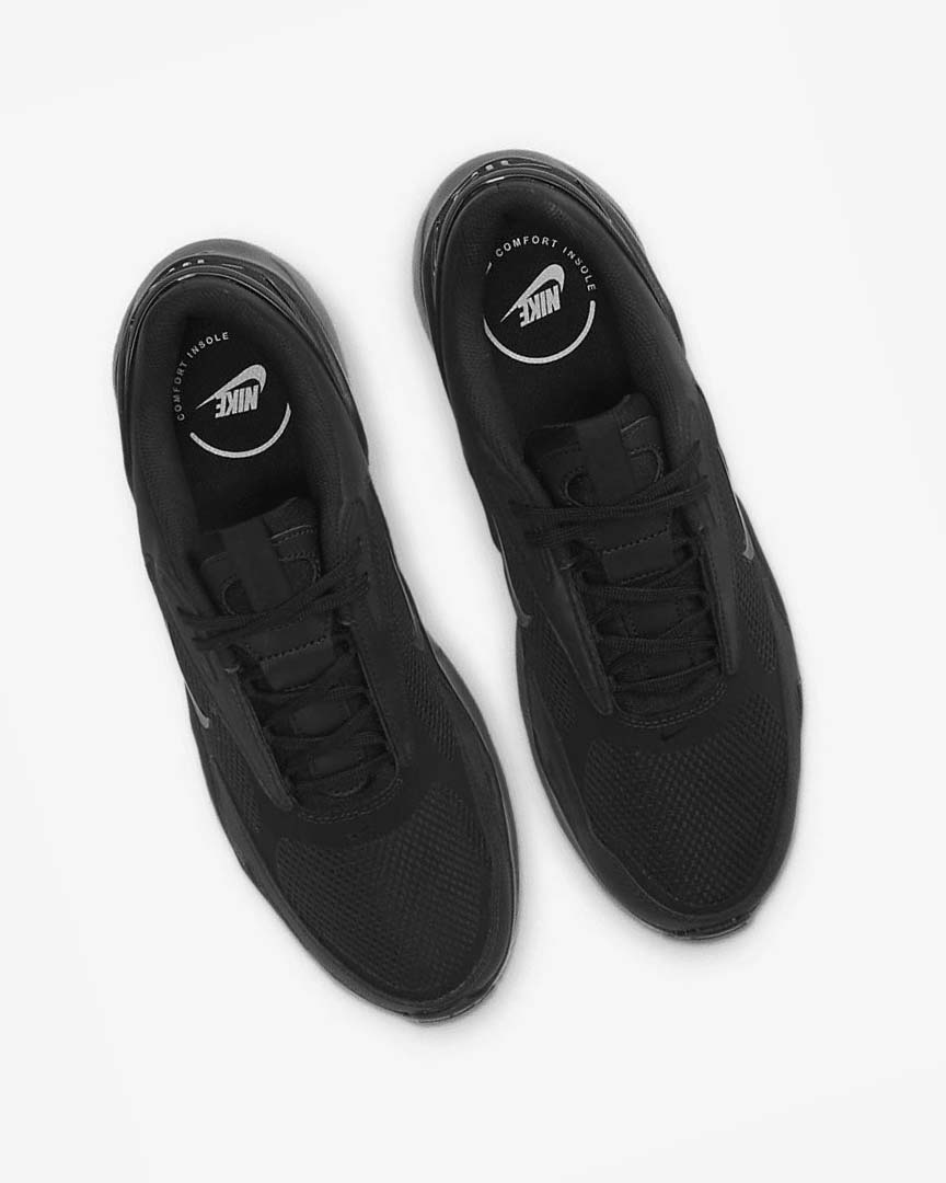 Black / Black / Black Nike Air Max Bolt Men's Sneakers | CA_4501