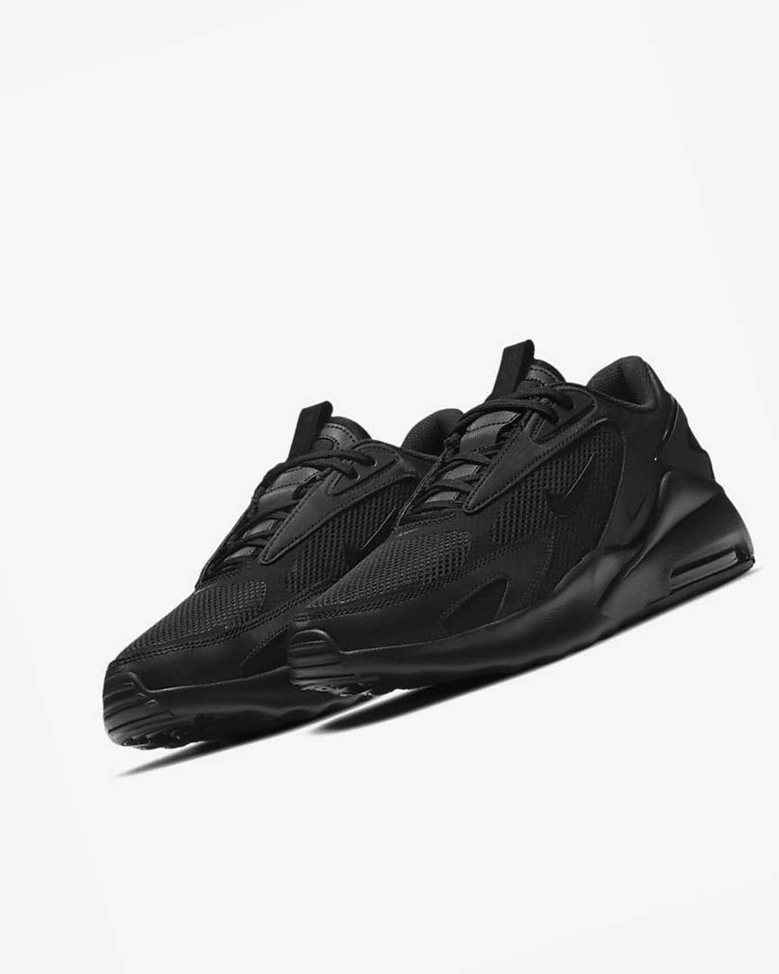 Black / Black / Black Nike Air Max Bolt Men's Sneakers | CA_4501