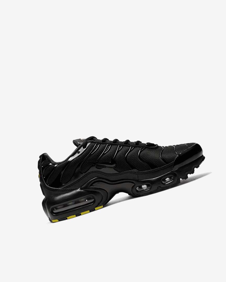 Black / Black / Black Nike Air Max Plus Boys' Sneakers | CA_1132