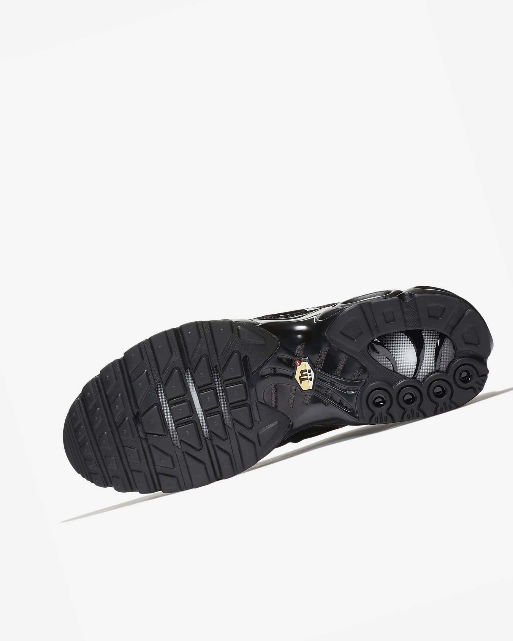 Black / Black / Black Nike Air Max Plus Men's Sneakers | CA_2529