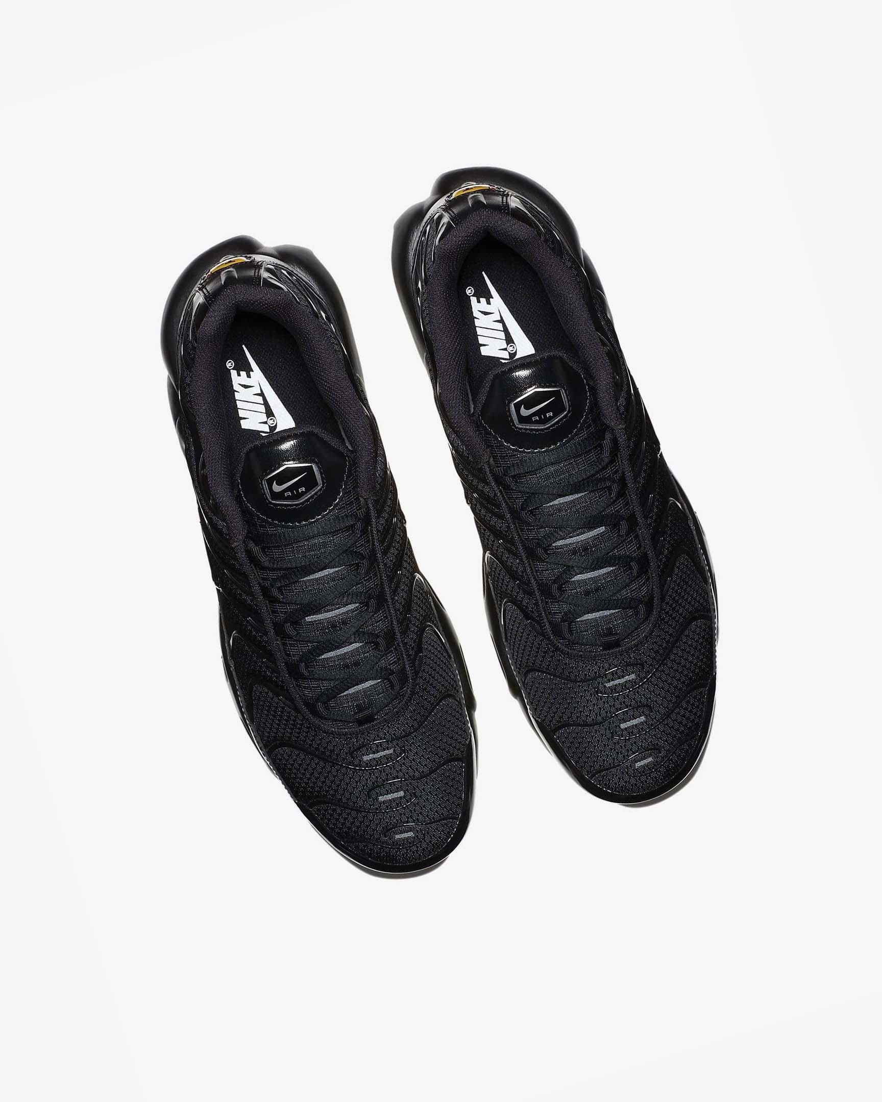 Black / Black / Black Nike Air Max Plus Men's Sneakers | CA_2529