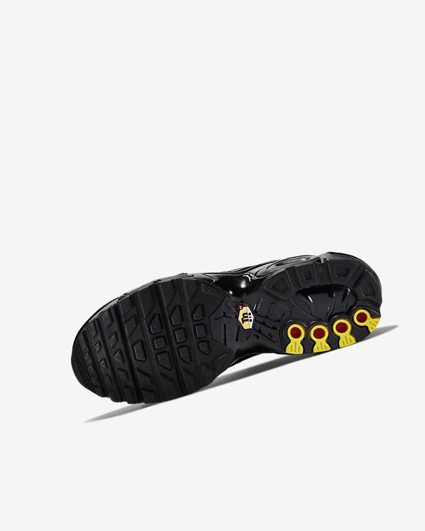 Black / Black / Black Nike Air Max Plus Girls' Sneakers | CA_5437