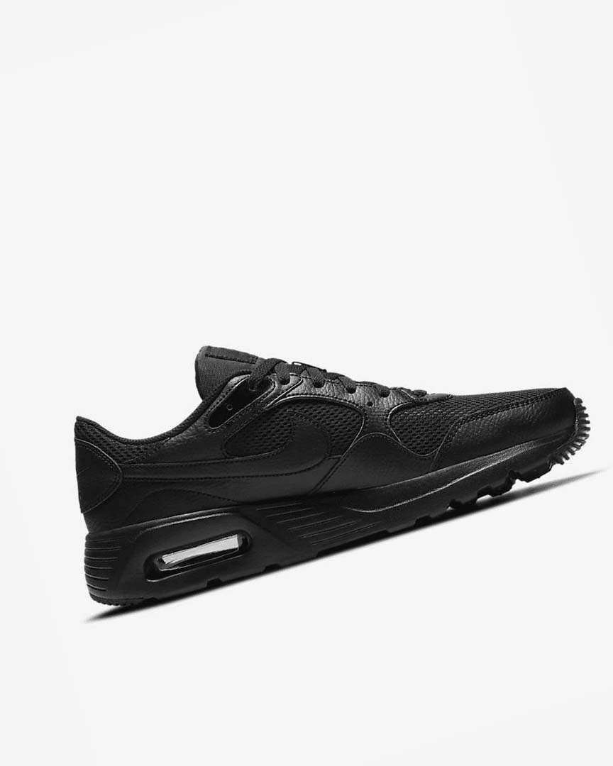 Black / Black / Black Nike Air Max SC Men's Sneakers | CA_3136