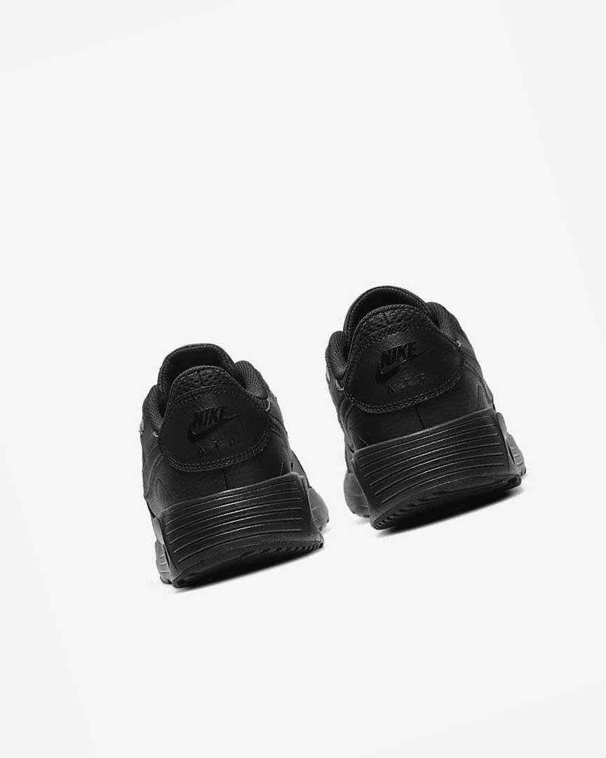 Black / Black / Black Nike Air Max SC Men's Sneakers | CA_3136