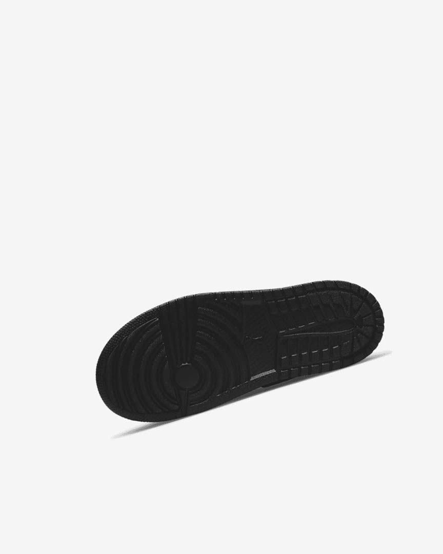 Black / Black / Black Nike Jordan 1 Low Alt Boys' Shoes | CA_4799