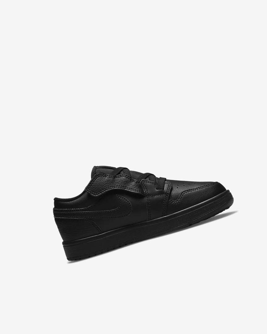 Black / Black / Black Nike Jordan 1 Low Alt Boys' Shoes | CA_4799