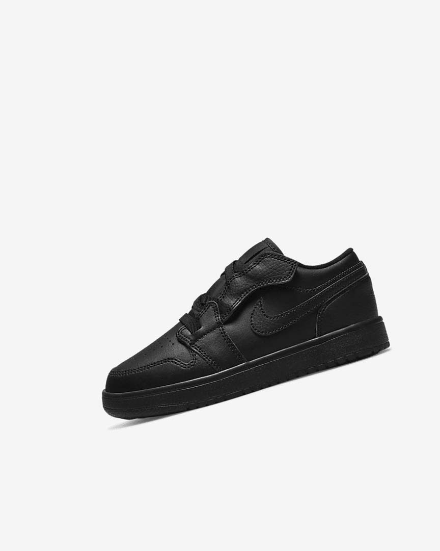 Black / Black / Black Nike Jordan 1 Low Alt Boys\' Shoes | CA_4799