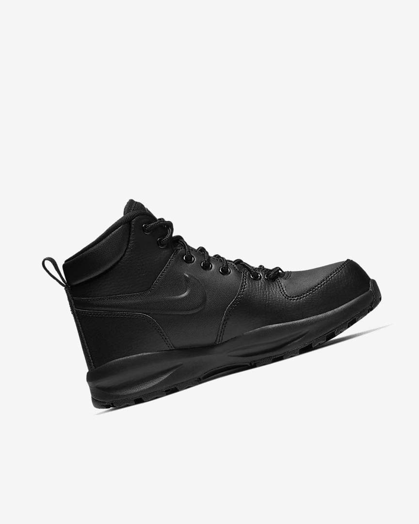 Black / Black / Black Nike Manoa LTR Boys' Boots | CA_1157