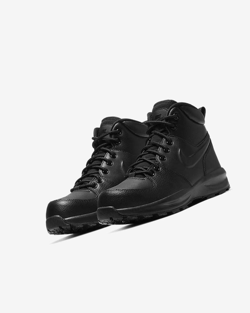 Black / Black / Black Nike Manoa LTR Boys' Boots | CA_1157
