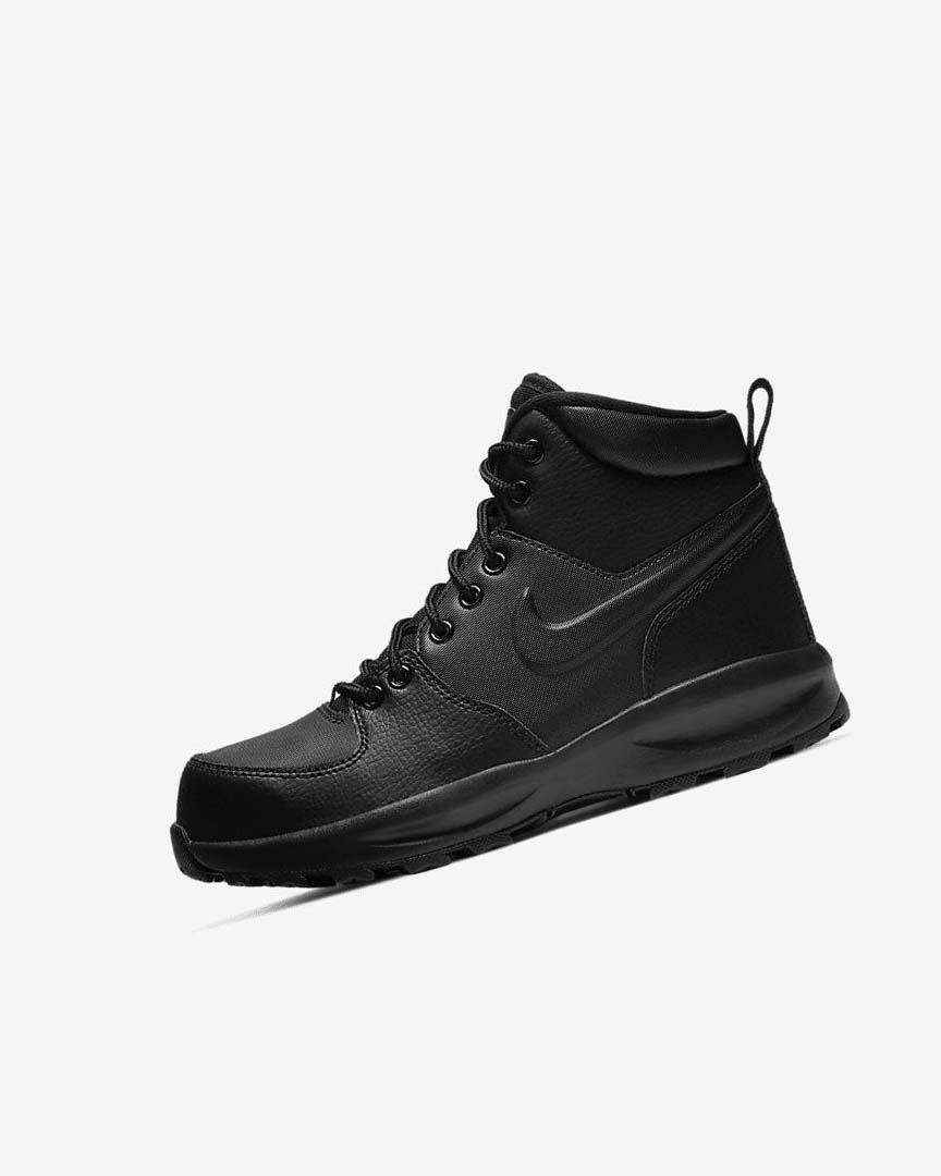 Black / Black / Black Nike Manoa LTR Boys\' Boots | CA_1157