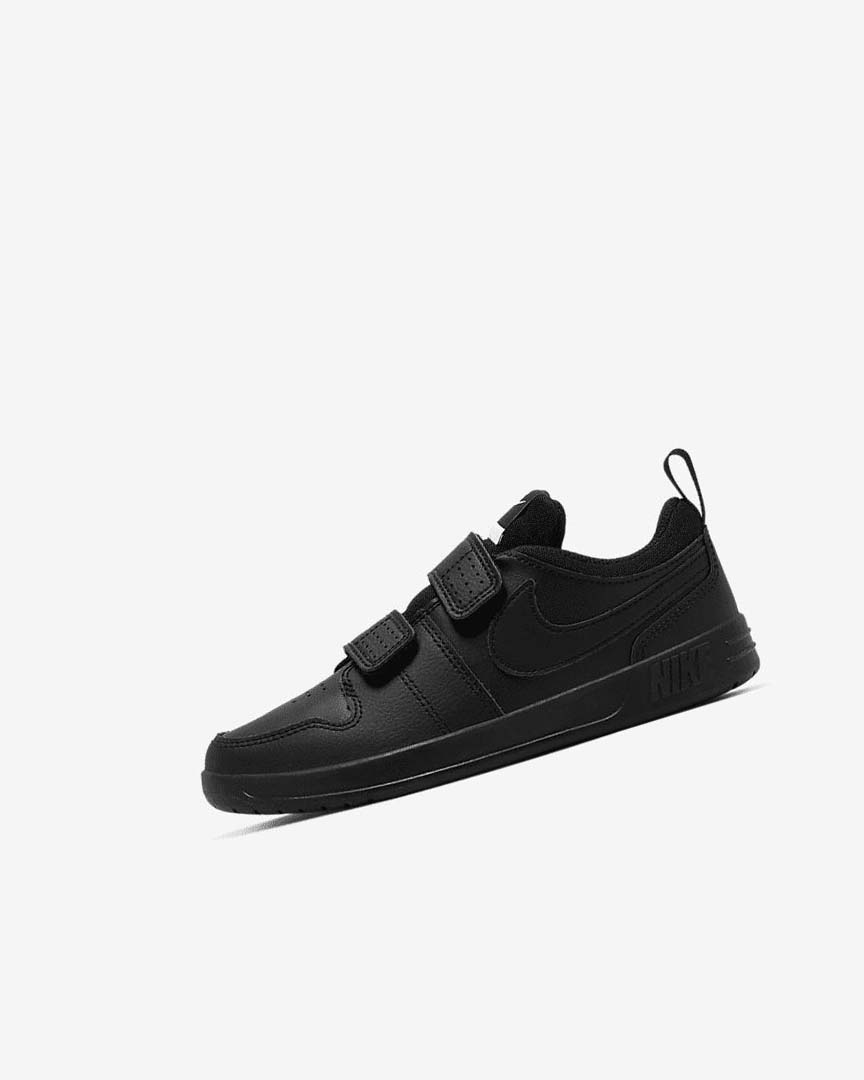 Black / Black / Black Nike Pico 5 Boys\' Shoes | CA_2530