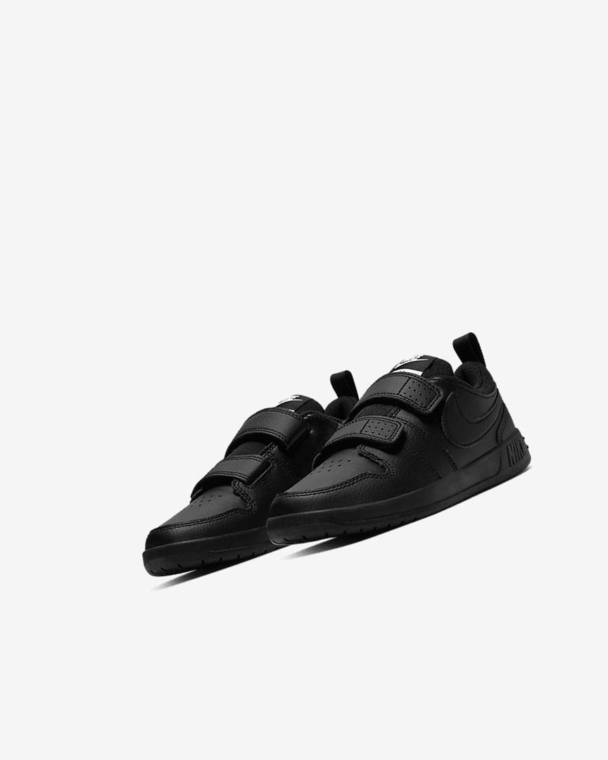 Black / Black / Black Nike Pico 5 Girls' Shoes | CA_2928
