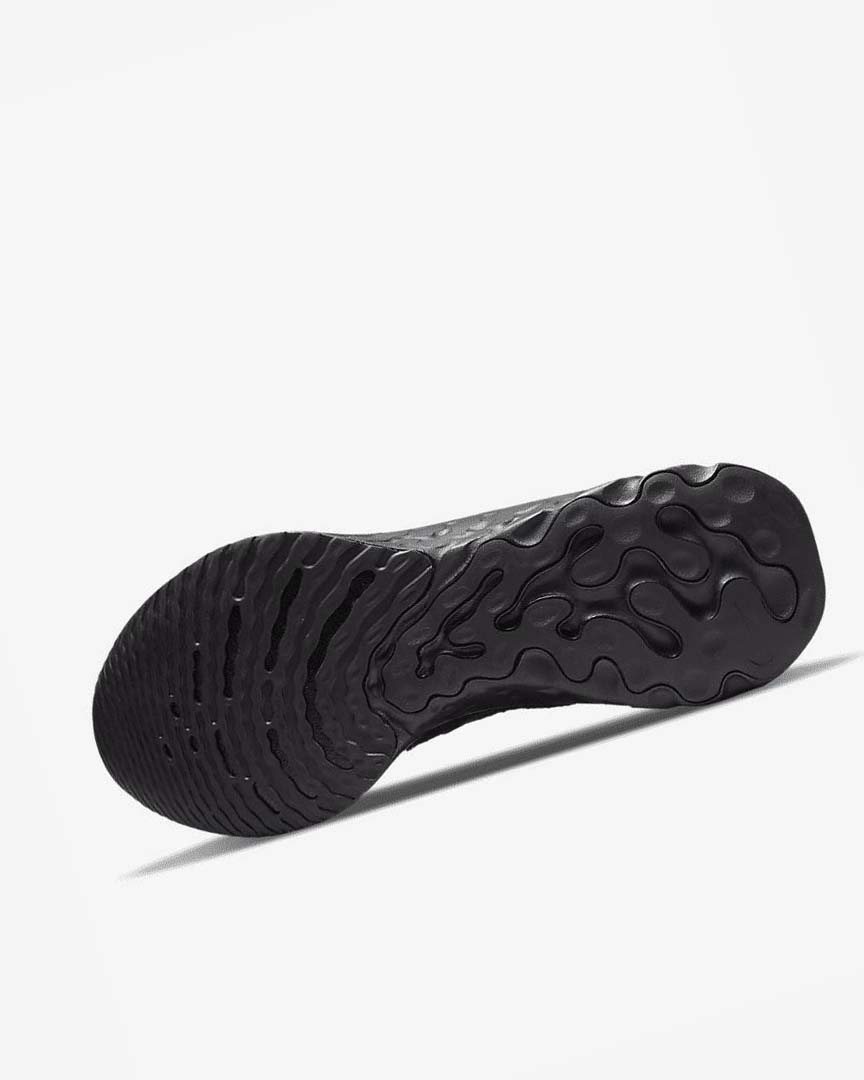 Black / Black / Black Nike React Infinity Run Flyknit 3 Men's Running Shoes | CA_5230