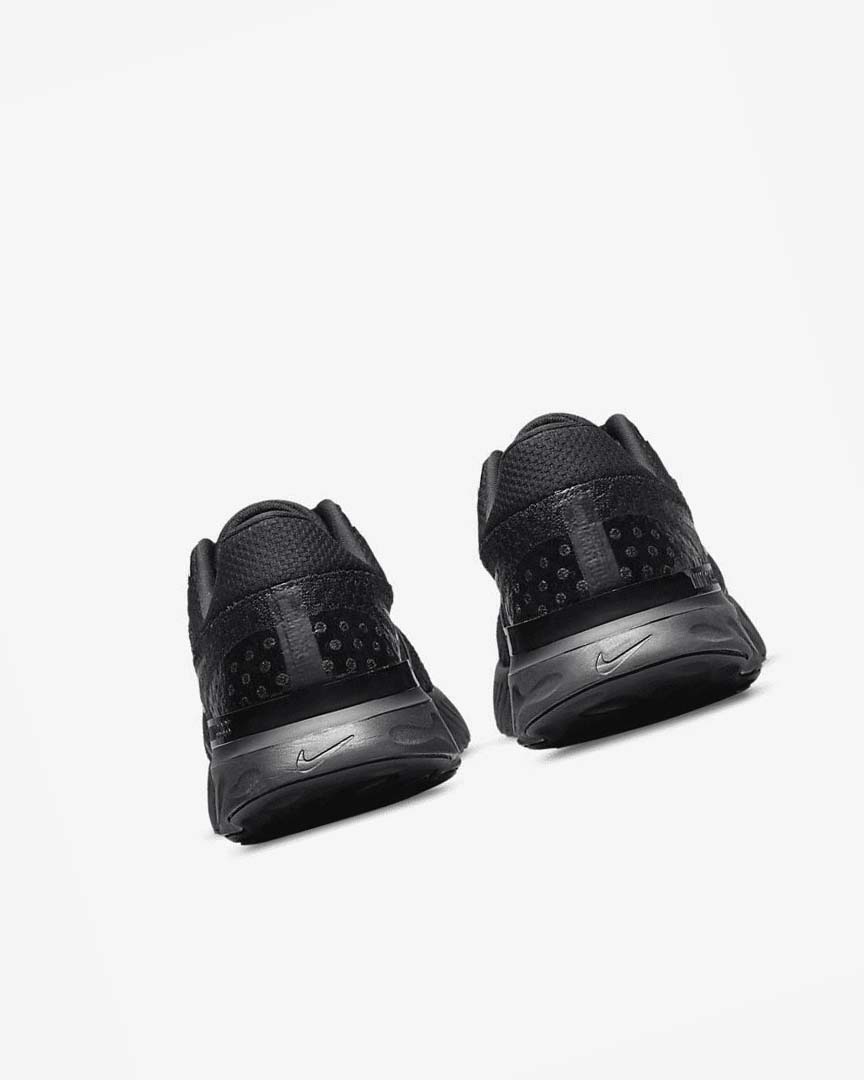Black / Black / Black Nike React Infinity Run Flyknit 3 Men's Running Shoes | CA_5230
