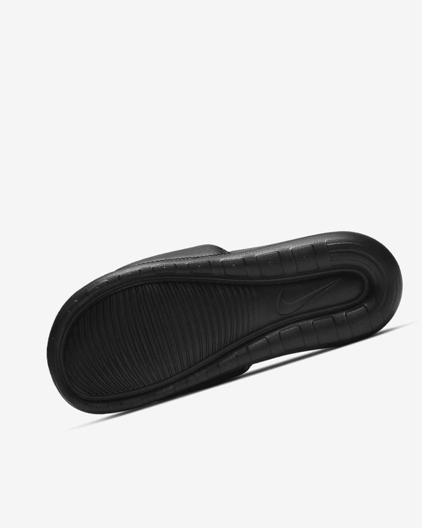 Black / Black / Black Nike Victori One Women's Slides | CA_3094