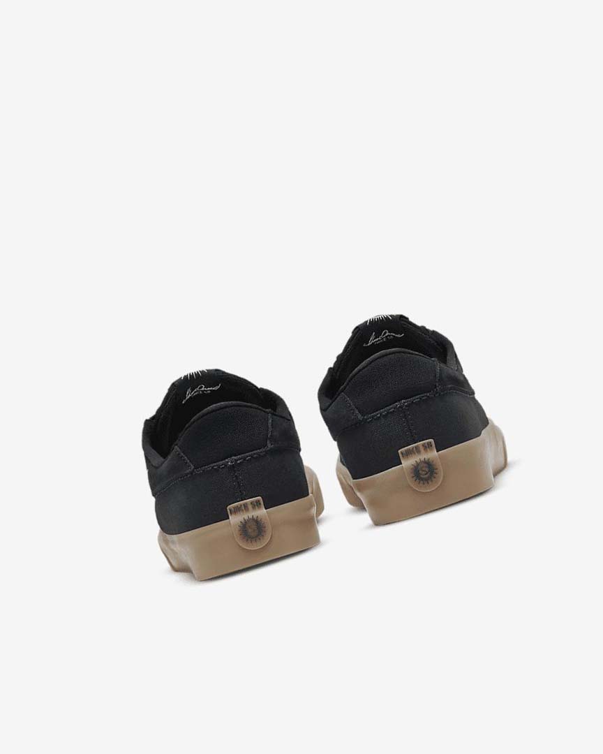 Black / Black / Black / White Nike SB Shane Women's Skate Shoes | CA_1143