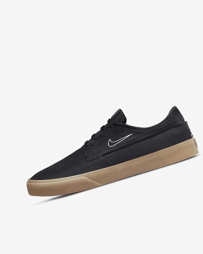Black / Black / Black / White Nike SB Shane Women\'s Skate Shoes | CA_1143