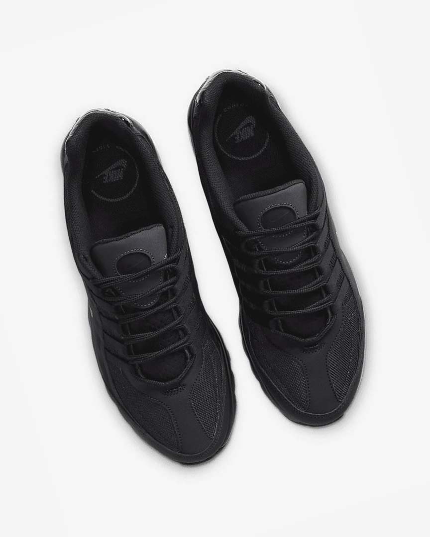 Black / Black / Dark Grey / Black Nike Air Max VG-R Men's Sneakers | CA_2456