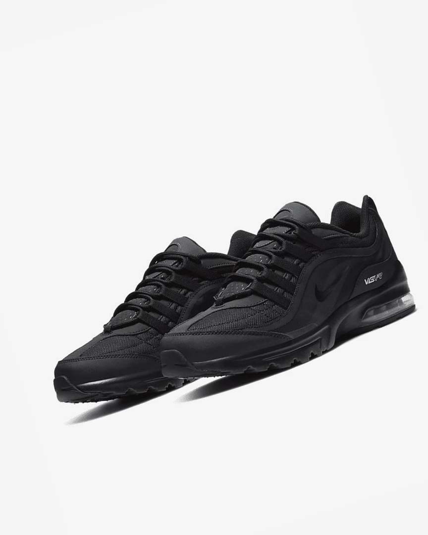 Black / Black / Dark Grey / Black Nike Air Max VG-R Men's Sneakers | CA_2456