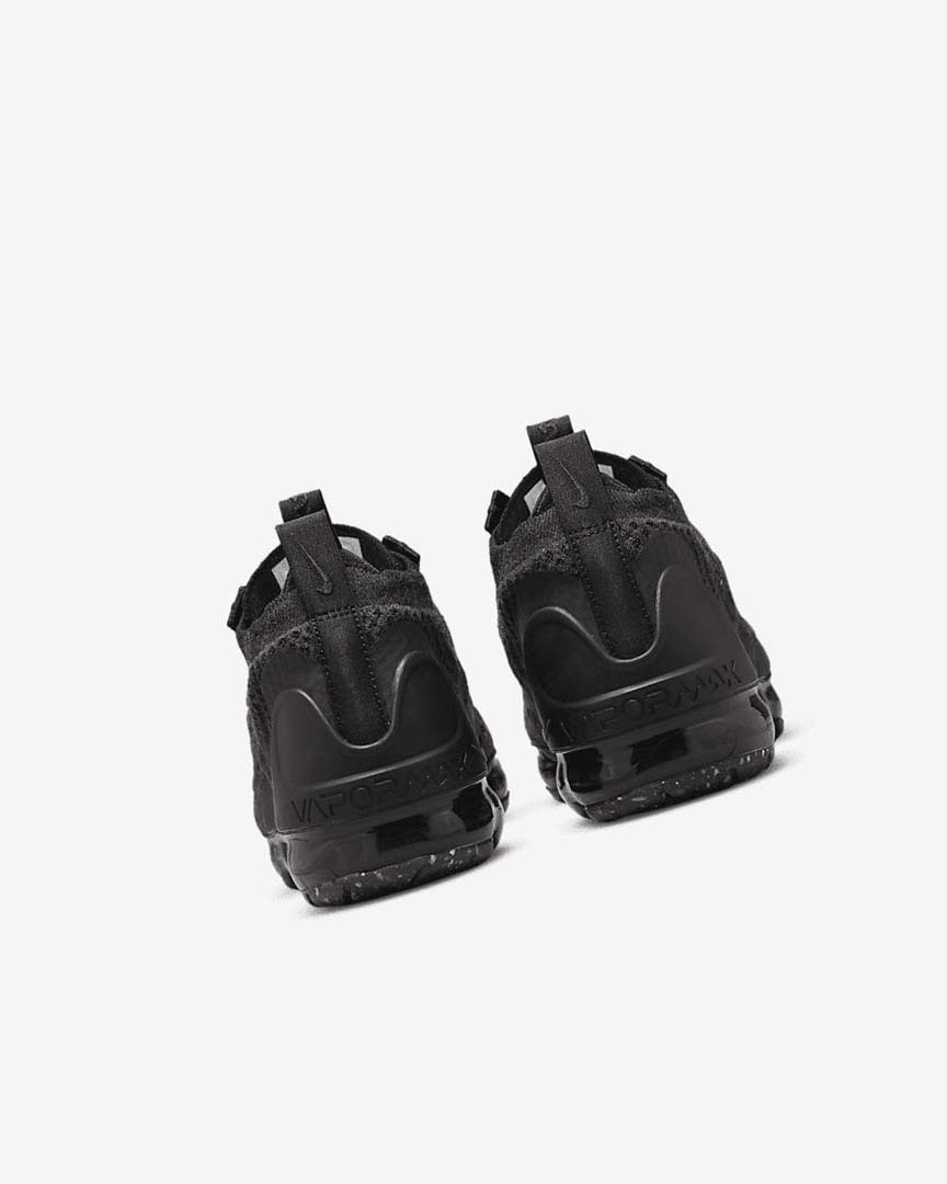 Black / Black / Dark Grey / Black Nike Air VaporMax 2021 FK Boys' Sneakers | CA_4804