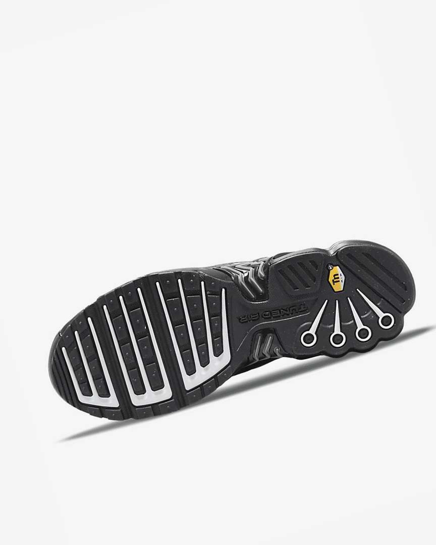 Black / Black / Dark Grey / White Nike Air Max Plus 3 Men's Sneakers | CA_3058