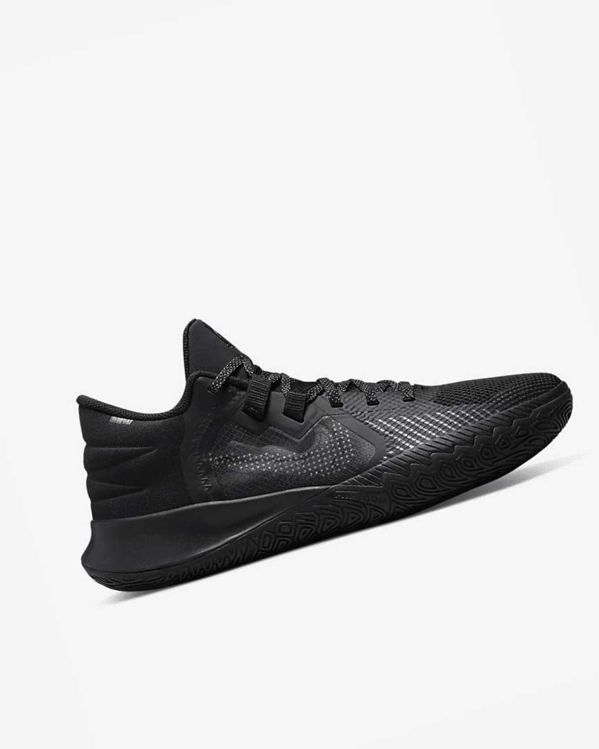 Black / Black / Grey Nike Kyrie Flytrap 5 Men's Basketball Shoes | CA_2983