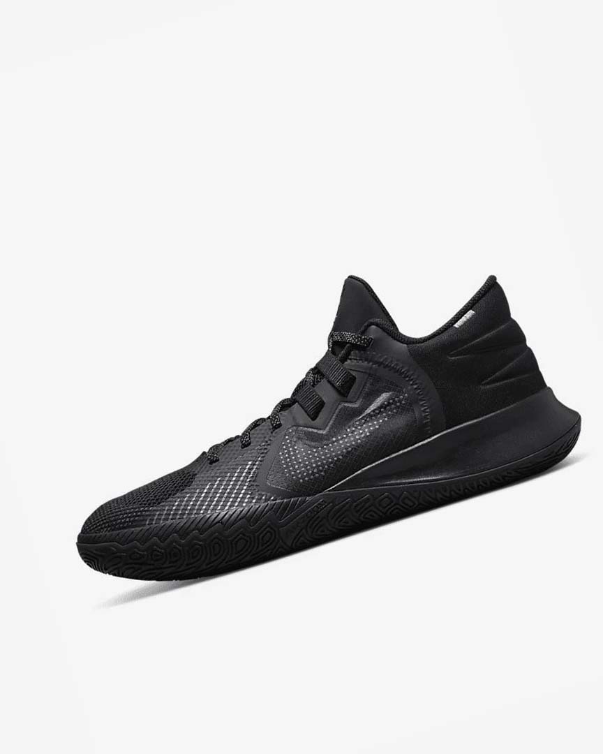 Black / Black / Grey Nike Kyrie Flytrap 5 Men\'s Basketball Shoes | CA_2983