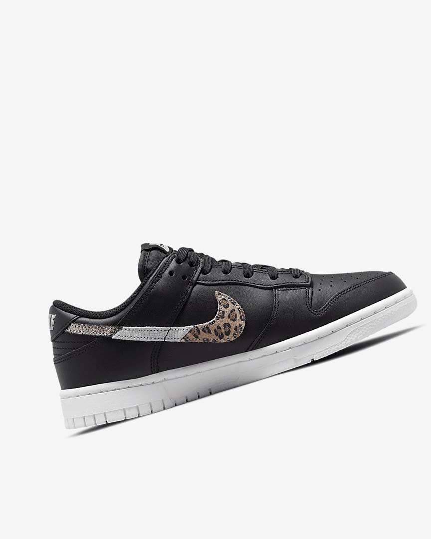 Black / Black / Multicolor Nike Dunk Low SE Women's Sneakers | CA_5264