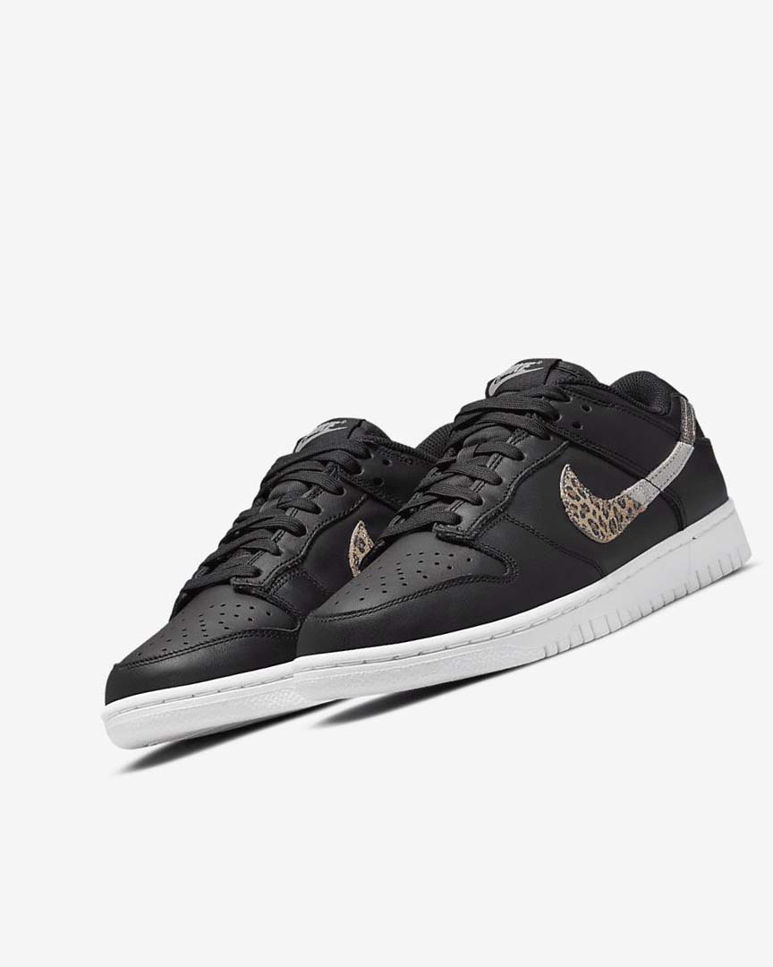 Black / Black / Multicolor Nike Dunk Low SE Women's Sneakers | CA_5264