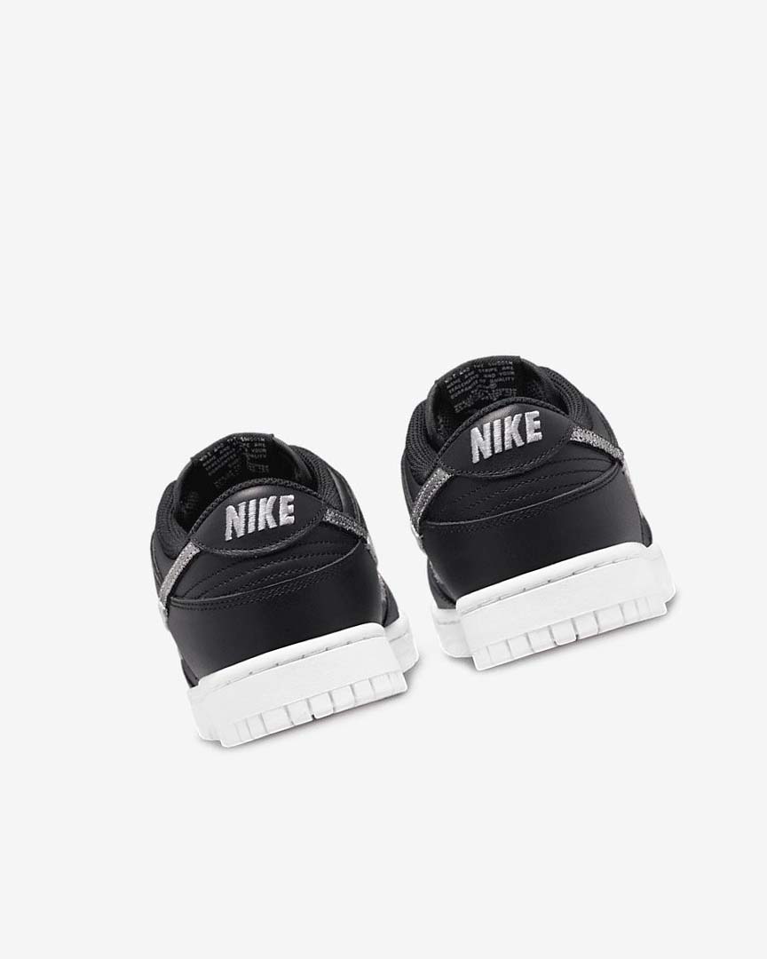 Black / Black / Multicolor Nike Dunk Low SE Women's Sneakers | CA_5264
