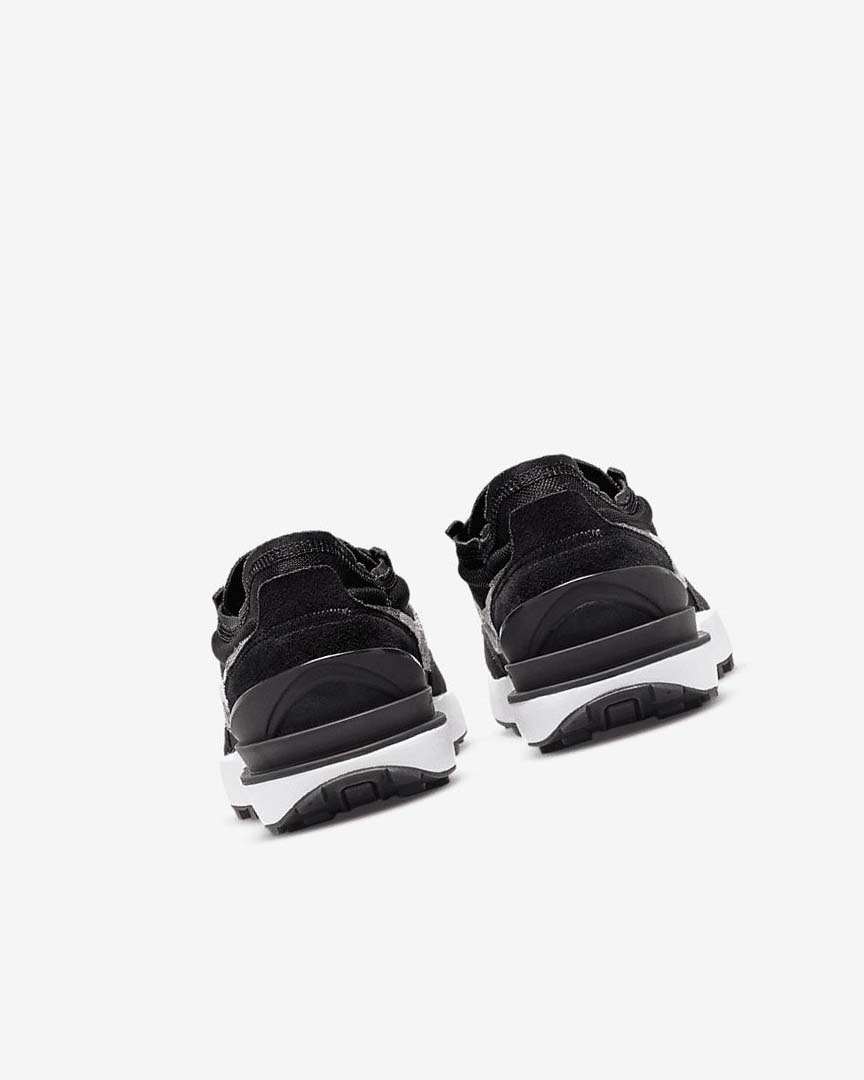 Black / Black / Multicolor Nike Waffle One SE Women's Sneakers | CA_5516