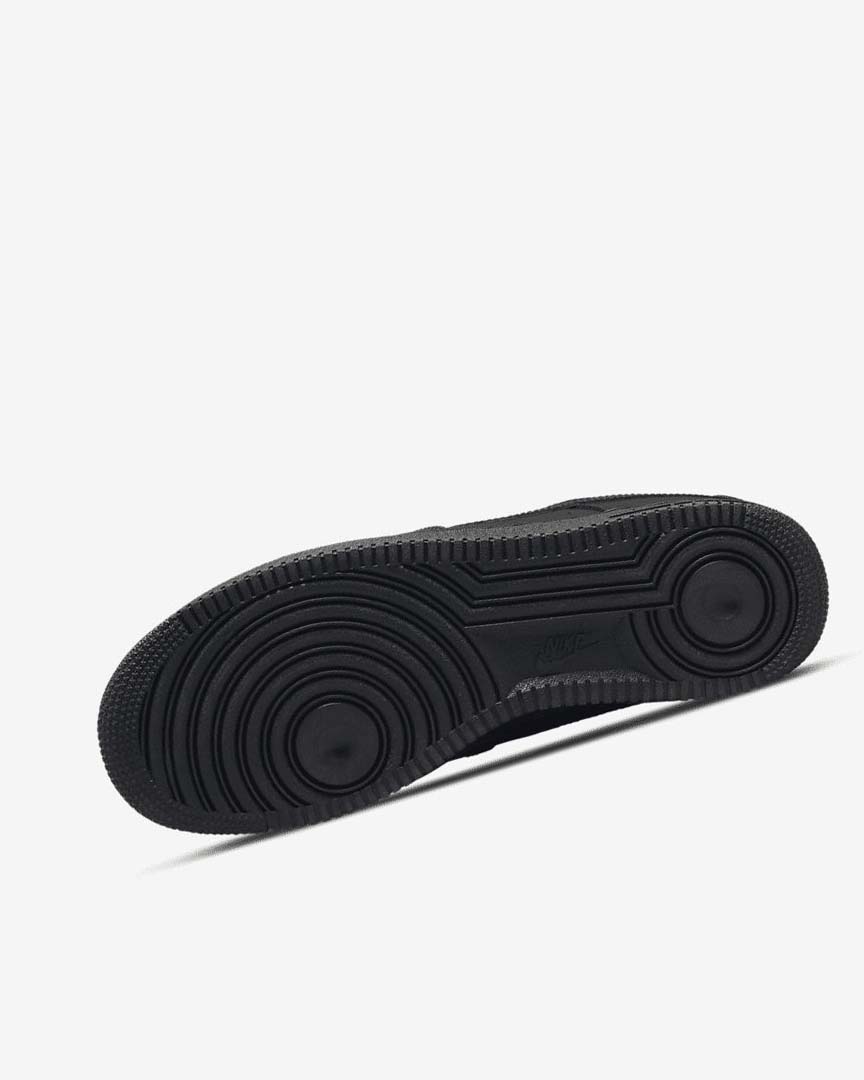 Black / Black Nike Air Force 1 '07 Men's Sneakers | CA_5000