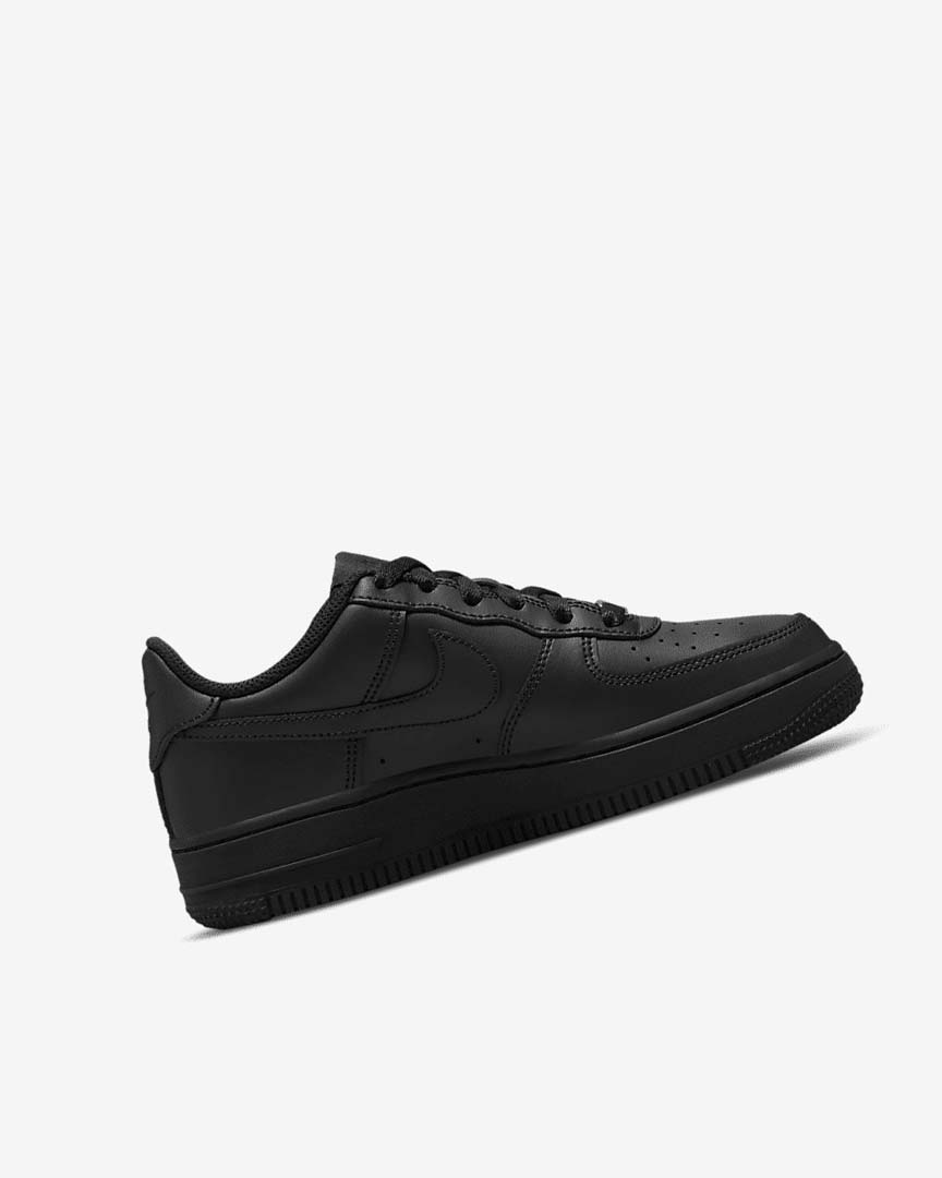 Black / Black Nike Air Force 1 LE Boys' Sneakers | CA_4753