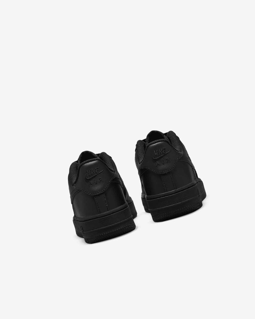 Black / Black Nike Air Force 1 LE Boys' Sneakers | CA_4753
