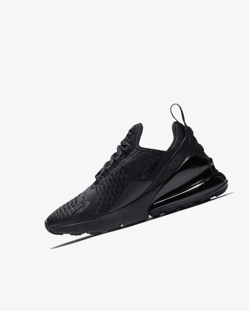 Black / Black Nike Air Max 270 Girls\' Casual Shoes | CA_5260