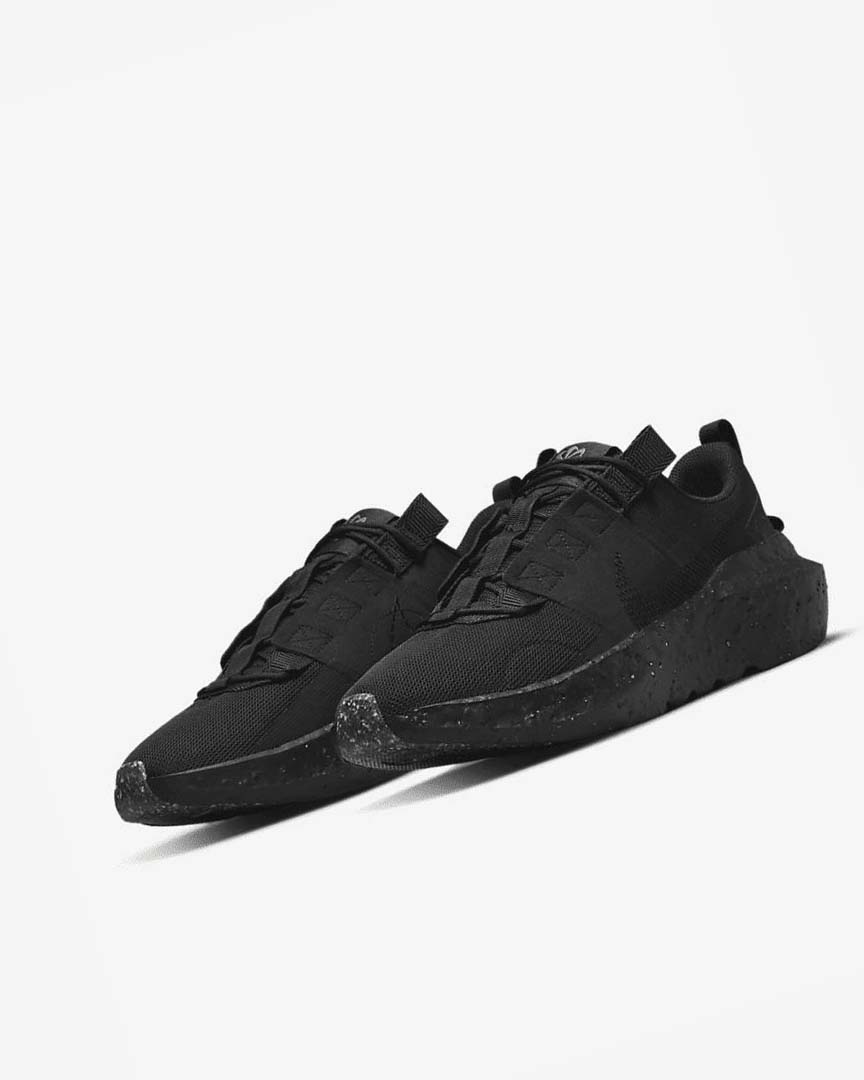 Black / Black Nike Crater Impact Men's Sneakers | CA_3068