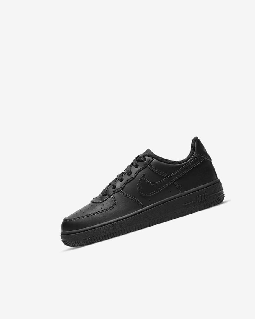 Black / Black Nike Force 1 LE Boys\' Shoes | CA_2716