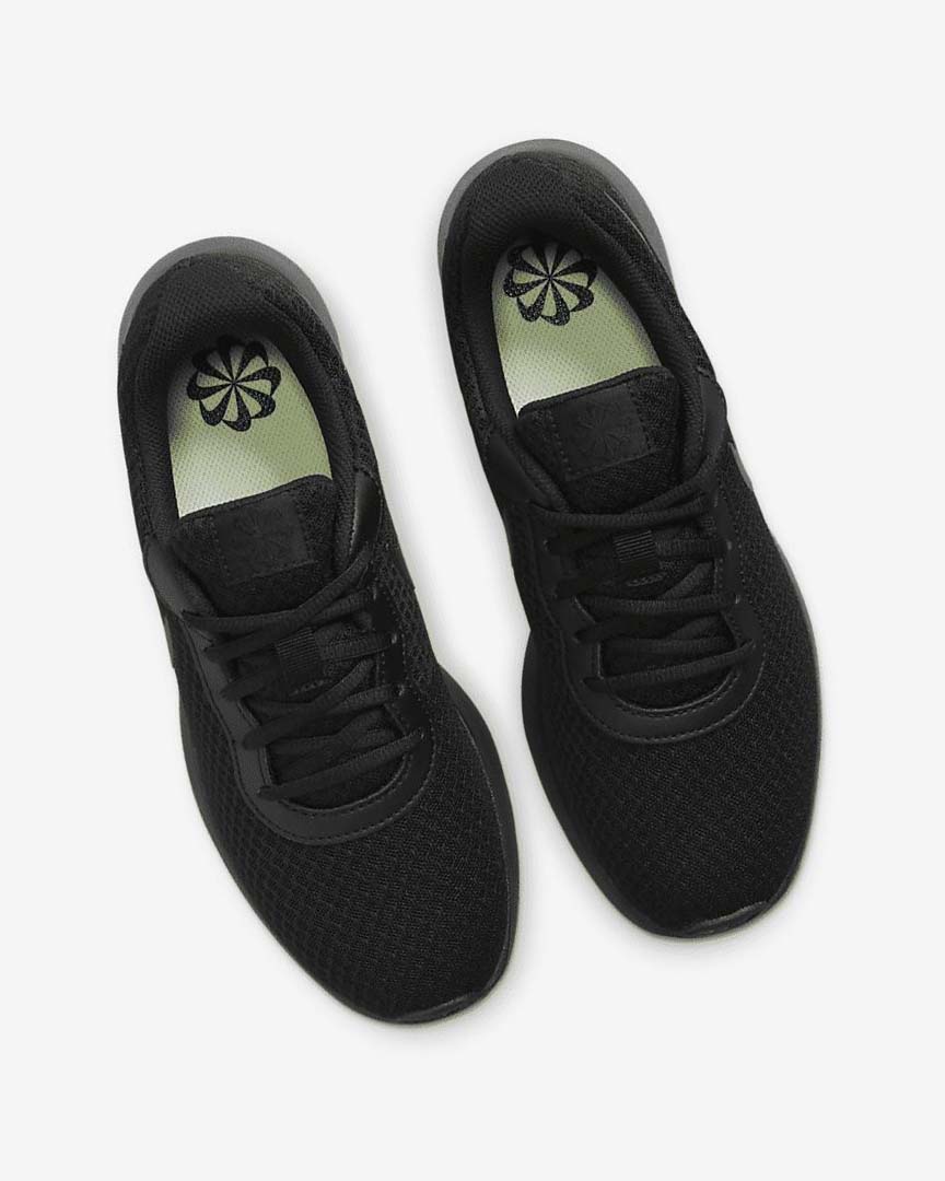 Black / Black Nike Tanjun Women's Sneakers | CA_5007
