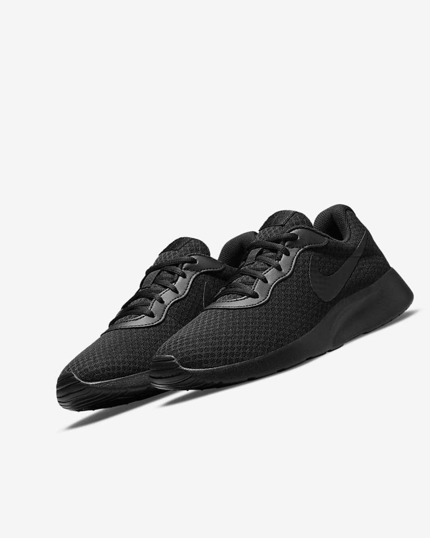 Black / Black Nike Tanjun Women's Sneakers | CA_5007