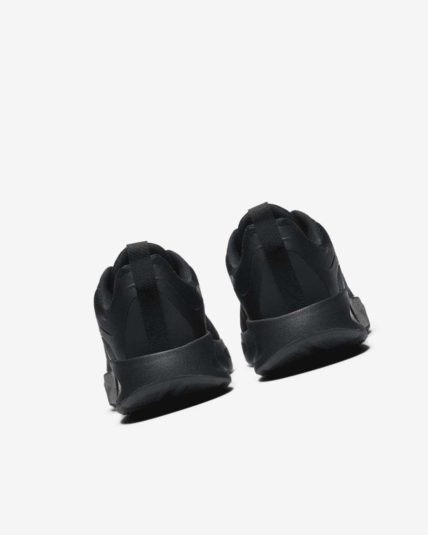 Black / Black Nike Wearallday Women's Sneakers | CA_4637